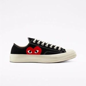 Converse Chuck OX x Comme des Garcons Play Low Size 10